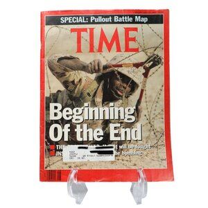 Vintage Time Magazine Gulf War 1991 Map Pullout Special Edition